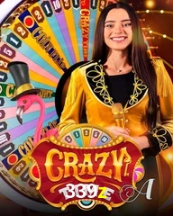Crazy Time live game no 339z cassino com entretenimento ao vivo para jogadores do Brasil