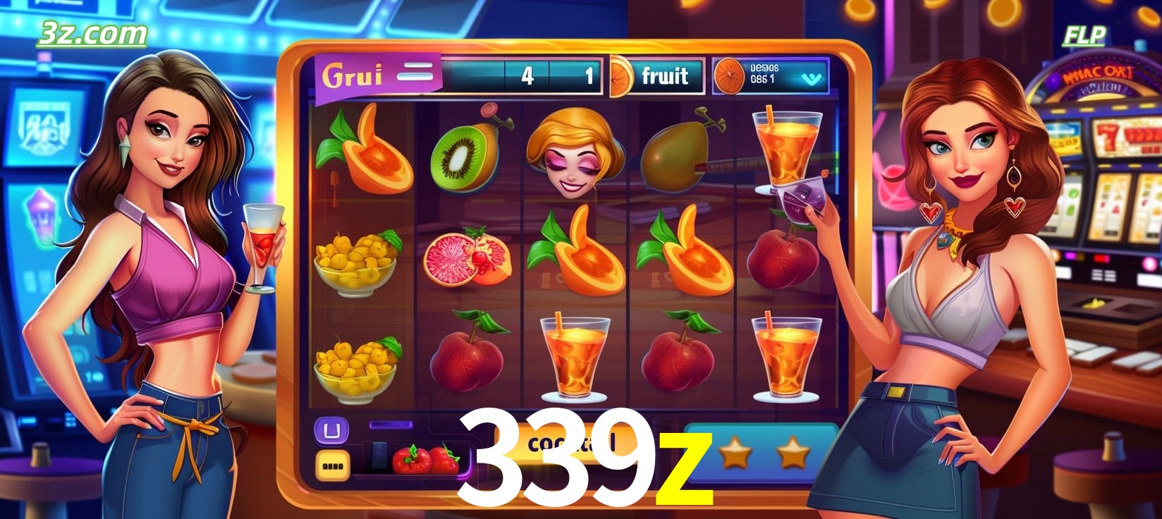 339z cassino online com caça-níqueis de frutas e coquetéis coloridos